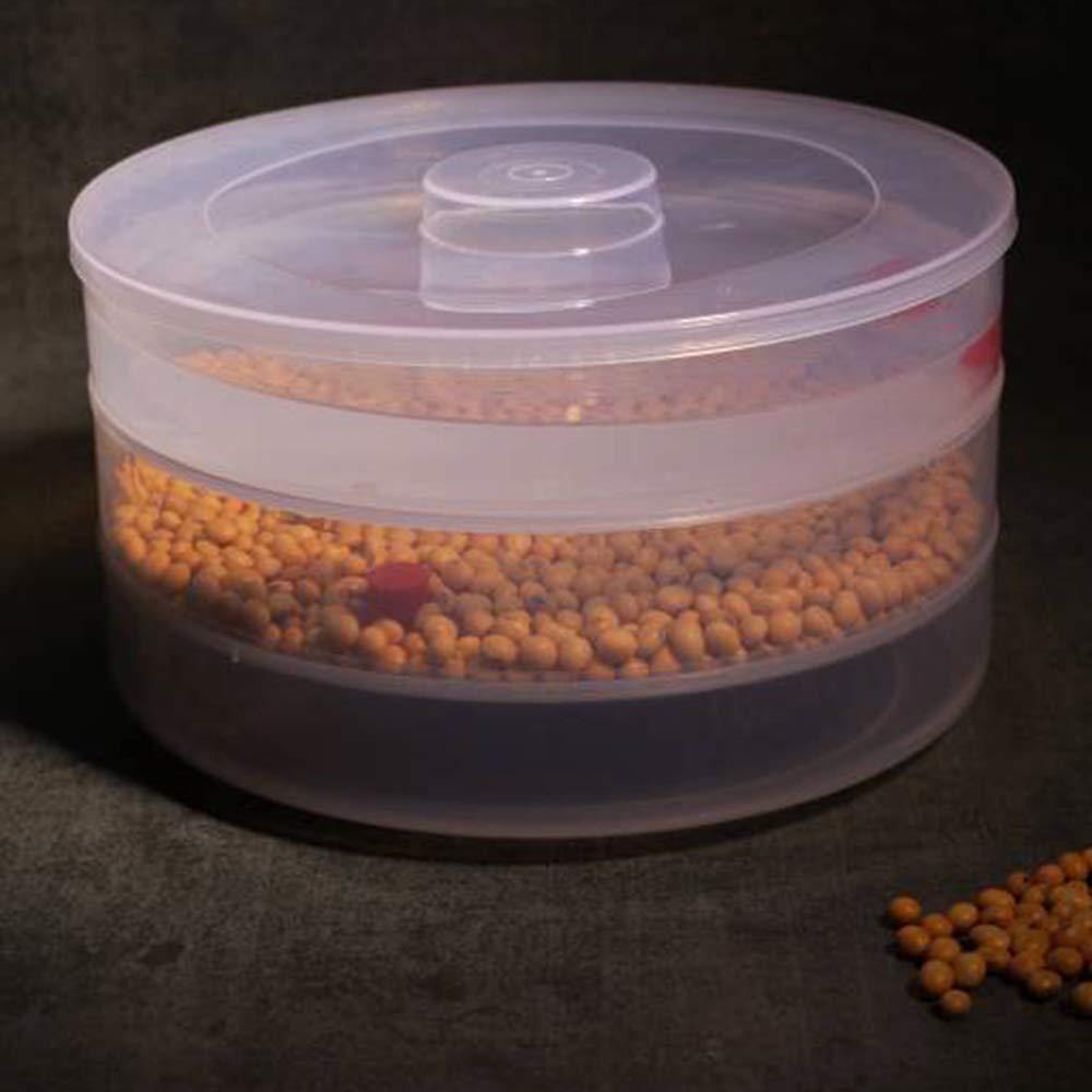 093 Plastic 3 Compartment Sprout Maker White 093 Plastic 3 Compartment Sprout Maker White